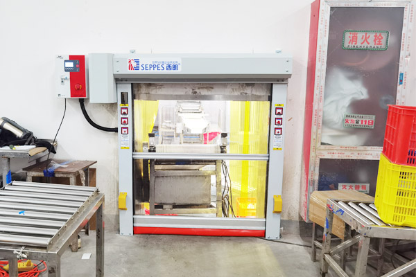 食品原料口快速卷帘门