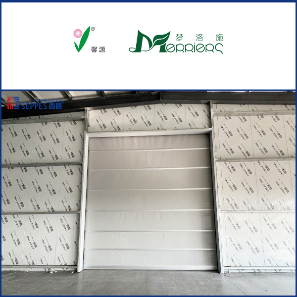 南通馨源生产车间安装西朗快速门