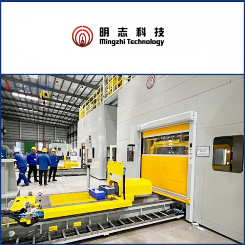 明志科技输送线安装西朗快速门