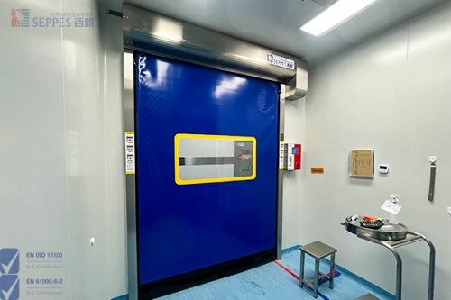 医药车间如何防尘？洁净室快速门助力达成GMP洁净标准