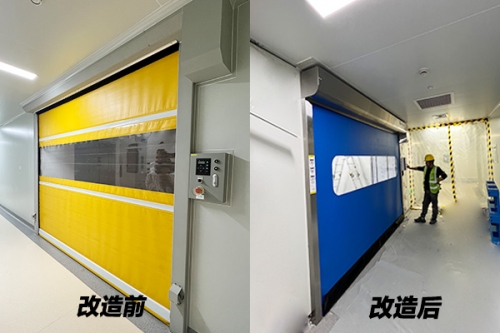 苏州生物医药洁净车间升级：选用西朗洁净室快速门