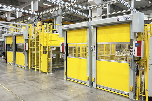 出口设备快速门