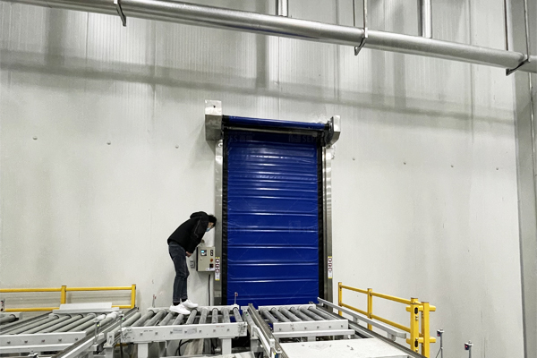 冷库保温快速门