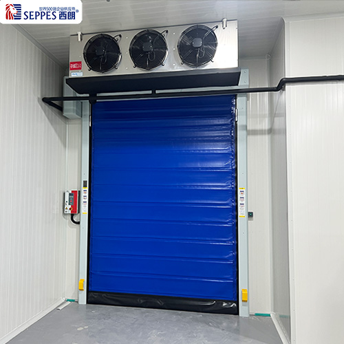 保温拉链式快速门