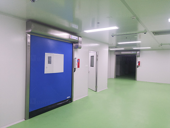 洁净室快速门