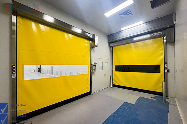 复星医药车间安装西朗洁净室快速门
