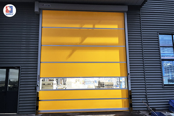 纺织车间外部大门快速门